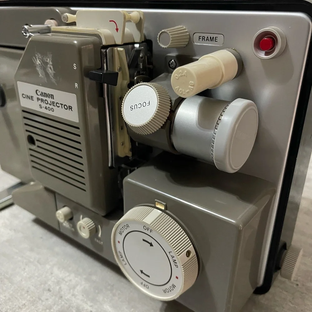 CANON S-400 Cine Projector, Mid-Century 8mm film projector